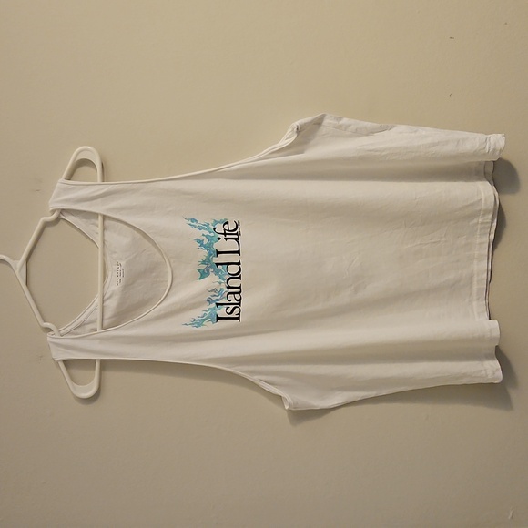 All Saints Other - Island Life White Tank Top